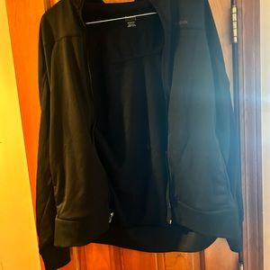 Reebok Black zip up sweatshirt